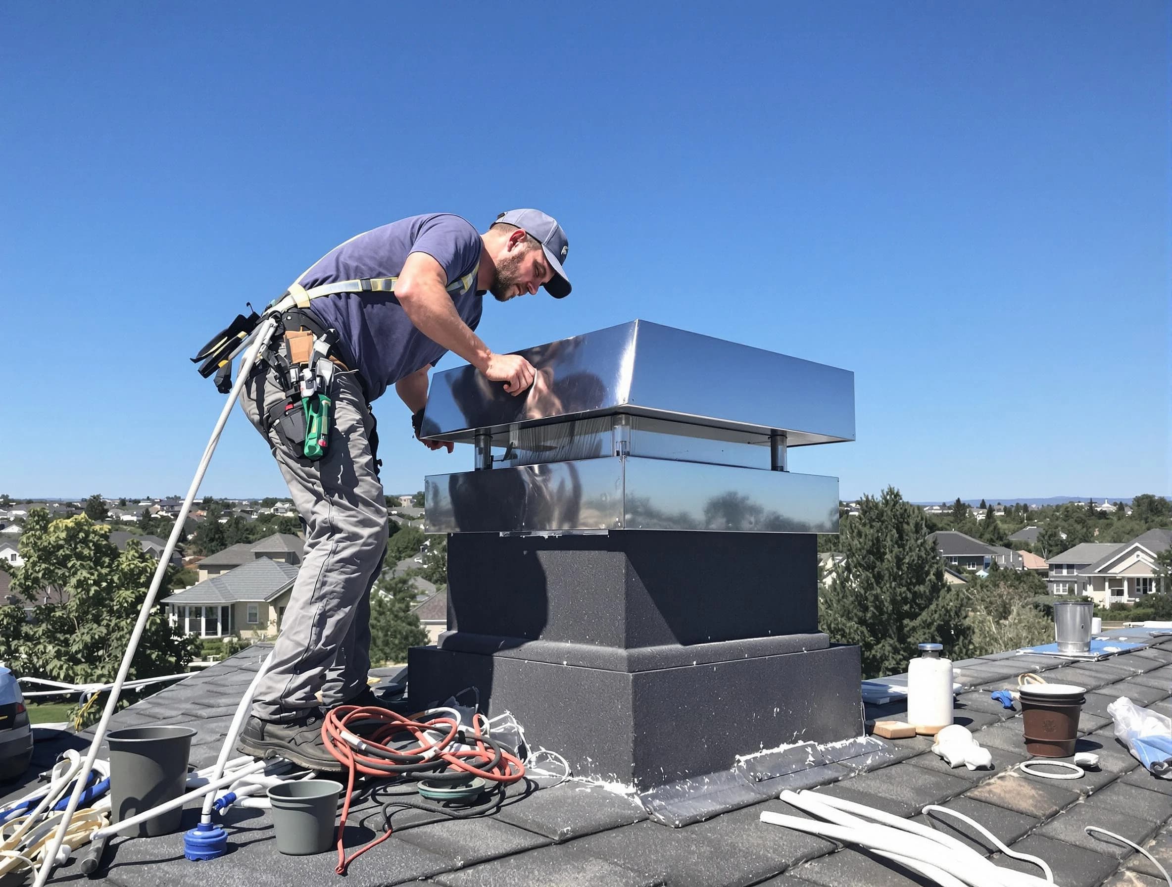 Chimney Cap Services service in Lincoln, AL